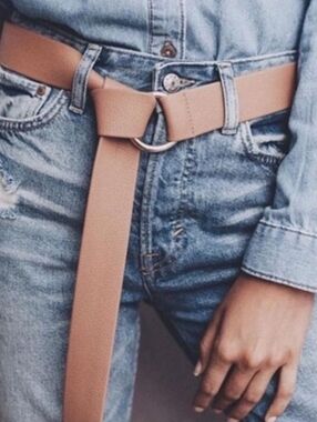 NWT B-Low The Belt Mia Wrap Belt Tan Gold